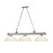 Z-Lite Cordon 3 Light Billiard, Brushed Nickel & Matte Opal 2306-3BN-DMO14 - alternate 3